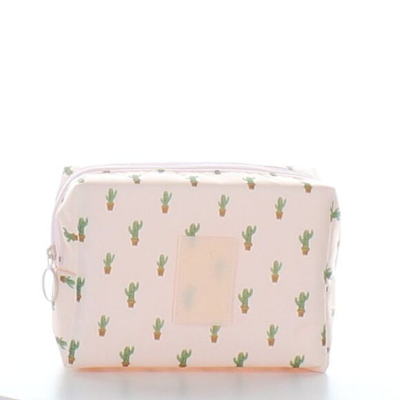 Cactus Cosmetic Makeup Travel Organizer NWT - Picture 1 of 13